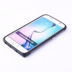 Wholesale Samsung Galaxy S6 Iron Armor Hybrid Case (Silver)